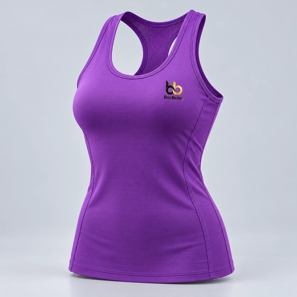 Women's gym top — vibrant orchid purple