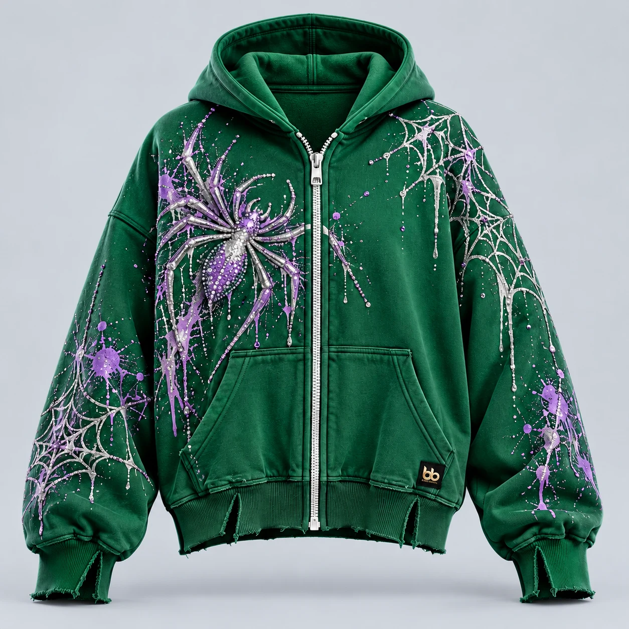 H03 Spider Web — Oversized fits, original artwork and embroidered or embellished details.
