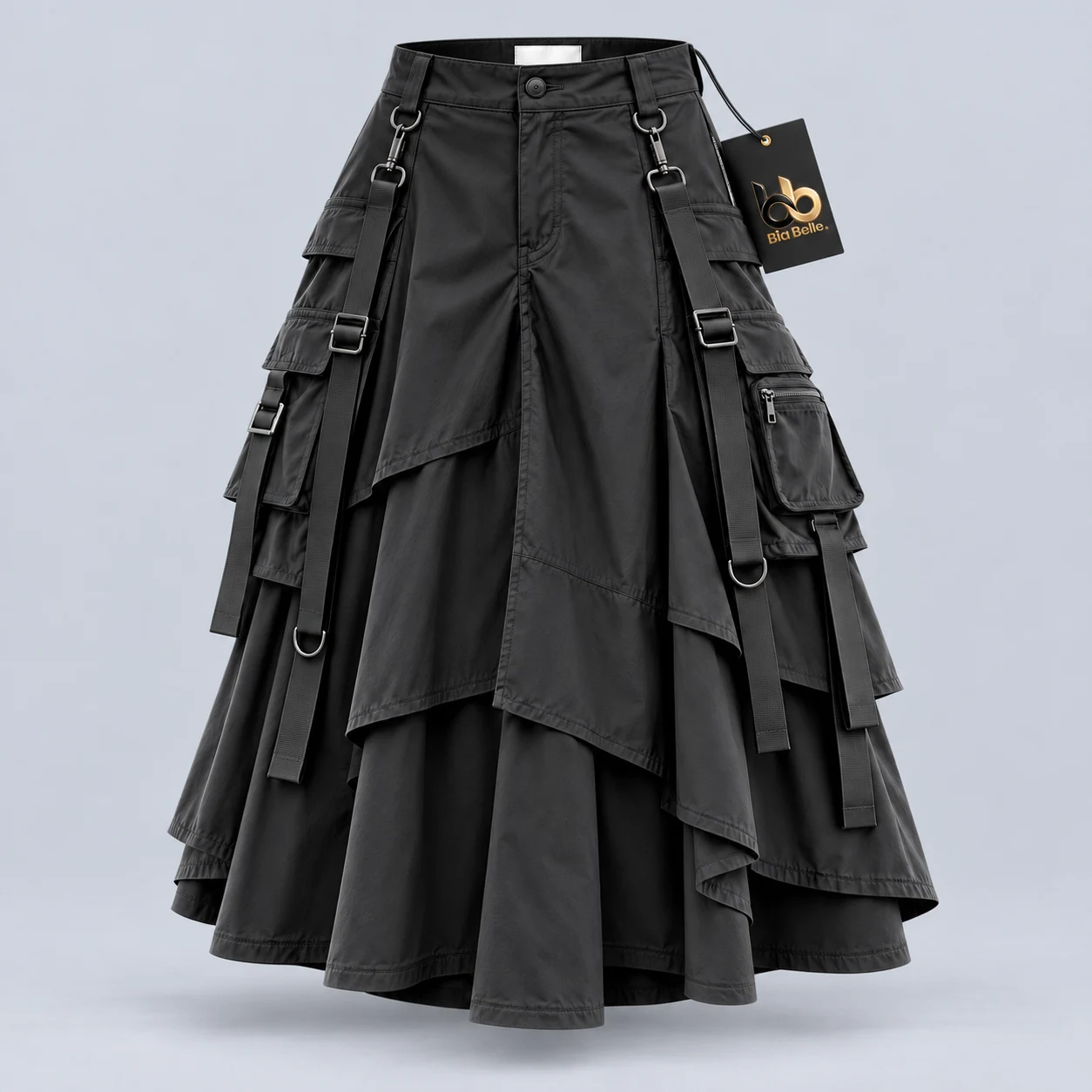 W05 Blank Skirt — Blank garment labels and removable Bia Belle swing tags for your brand.